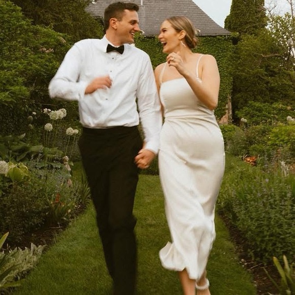 Abercrombie & Fitch Satin Dress - Picture 5 of 8